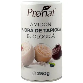 Amidon pudra de Tapioca Bio, 250g, Pronat