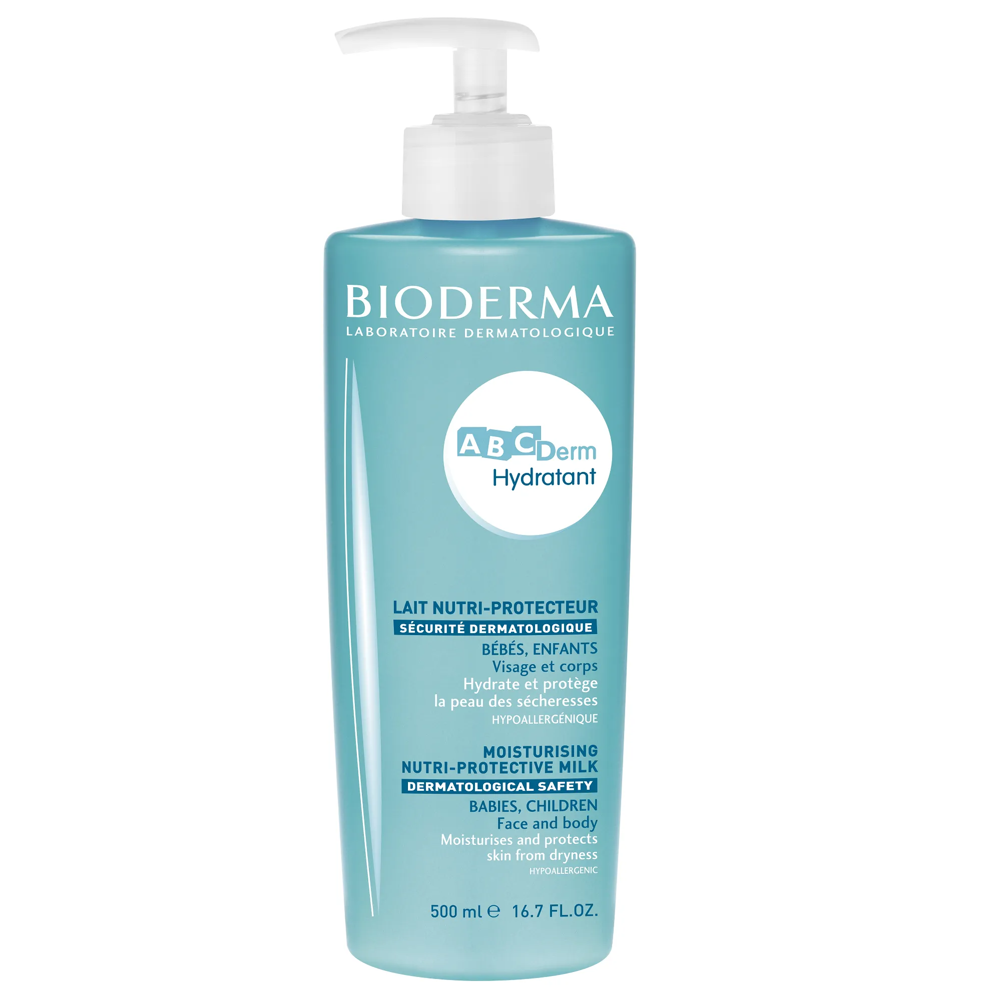 BIODERMA Lapte hidratant ABCDerm, 500 ml