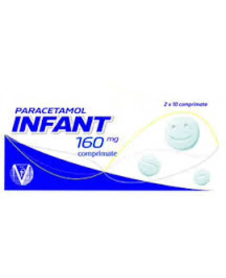 PARACETAMOL INFANT 160MG X 20 COMPRIMATE