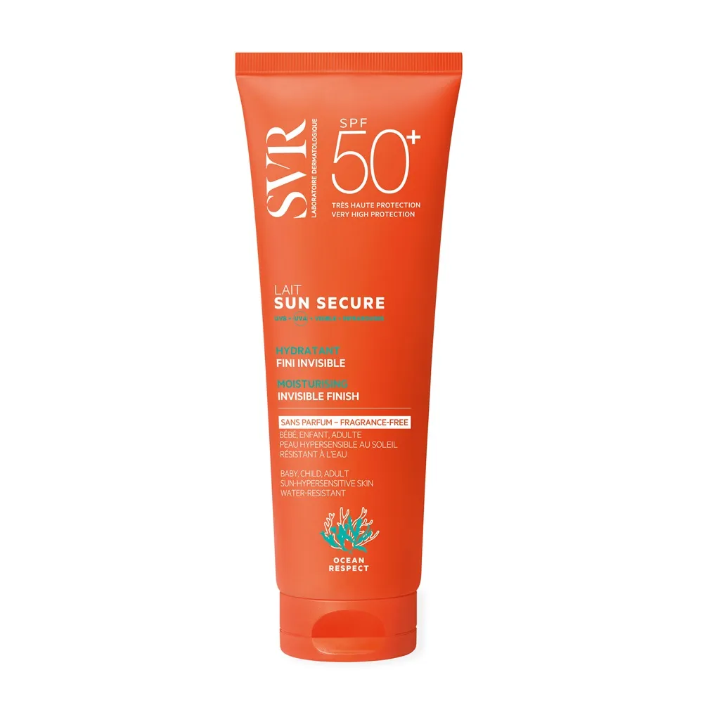 Lapte hidratant SPF 50+ Sun Secure, 250 ml, SVR