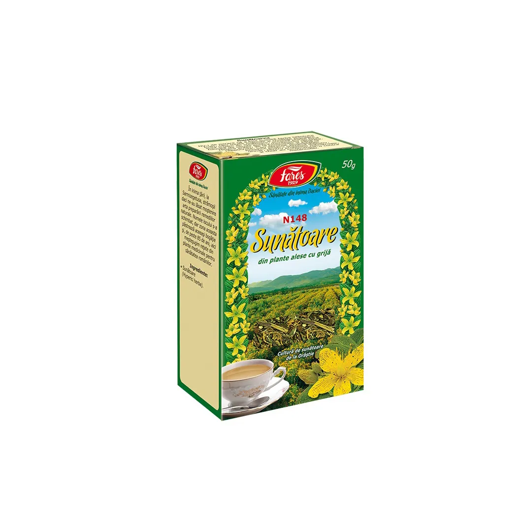 Ceai Sunatoare iarba, N148, 50 g, Fares