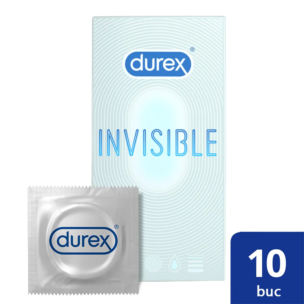 Durex Invisible 10 bucati