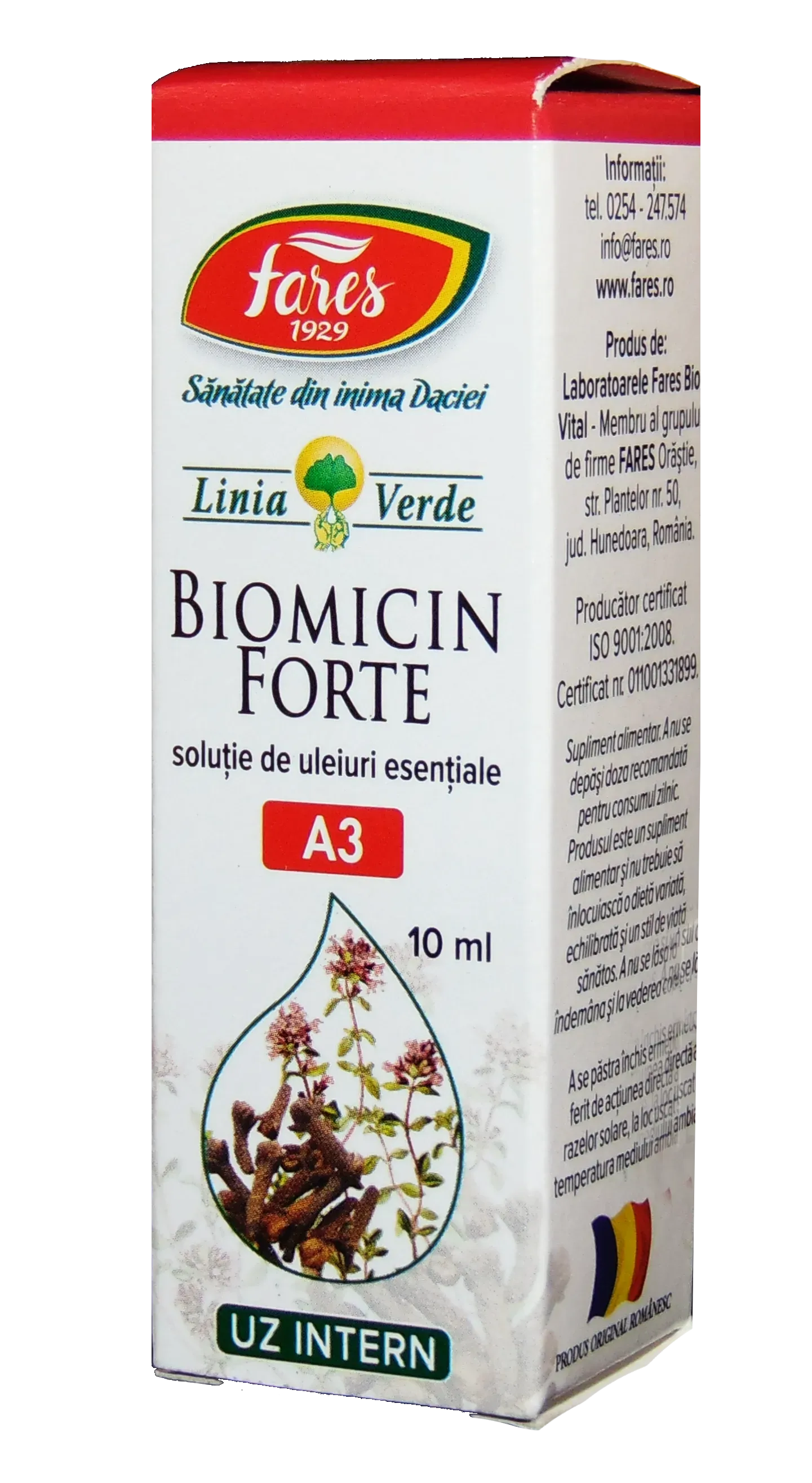 Fares Biomicin Forte Ulei Esential x 10ml