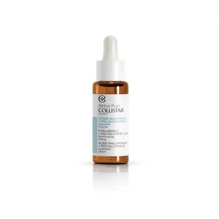 Tratament concentrat de tip serum cu acid hialuronic si acid polyglutamic Attivi Puri, 30 ml, Collistar