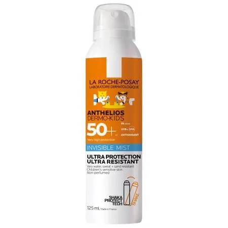 LA ROCHE POSAY ANTHELIOS DERMO-PEDIATRICS SPRAY APLICARE USOARA SPF50+ 125ML