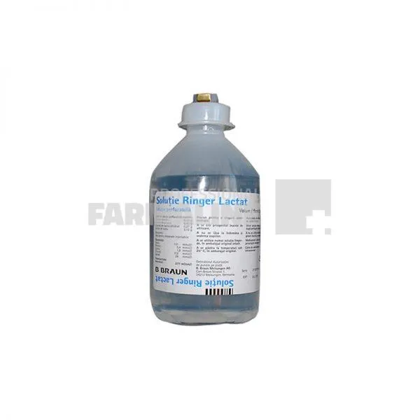 SOLUTIE RINGER LACTAT x 10 SOL. PERF. FARA CONCENTRATIE INFOMED FLUIDS SRL