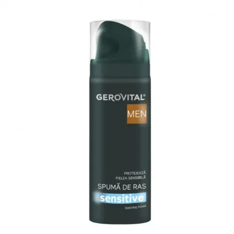 GH3 Men Spuma ras Sensitive 37740, 200 ml