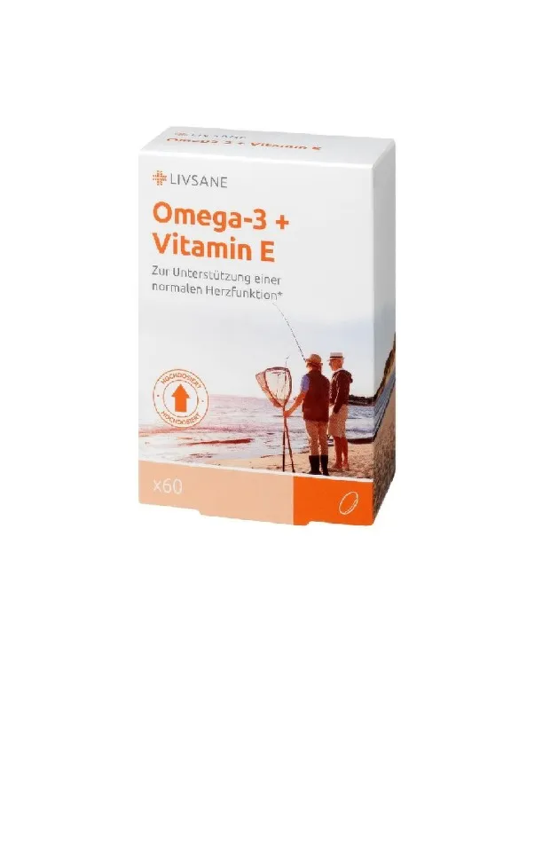 LIVSANE OMEGA 3+ VITAMINA E  60 CAPSULE