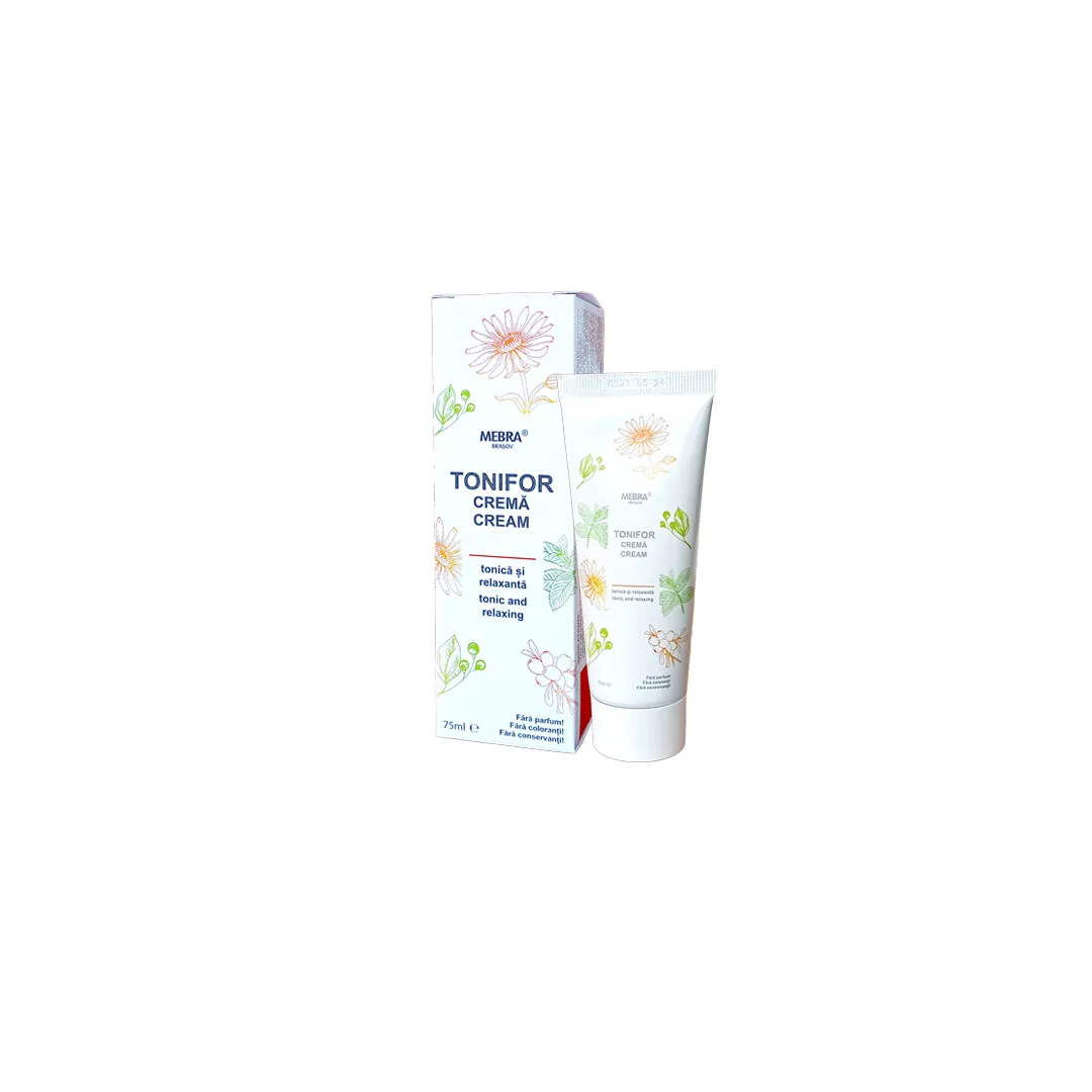 Tonifor crema tonica si relaxanta, 75 ml, Mebra