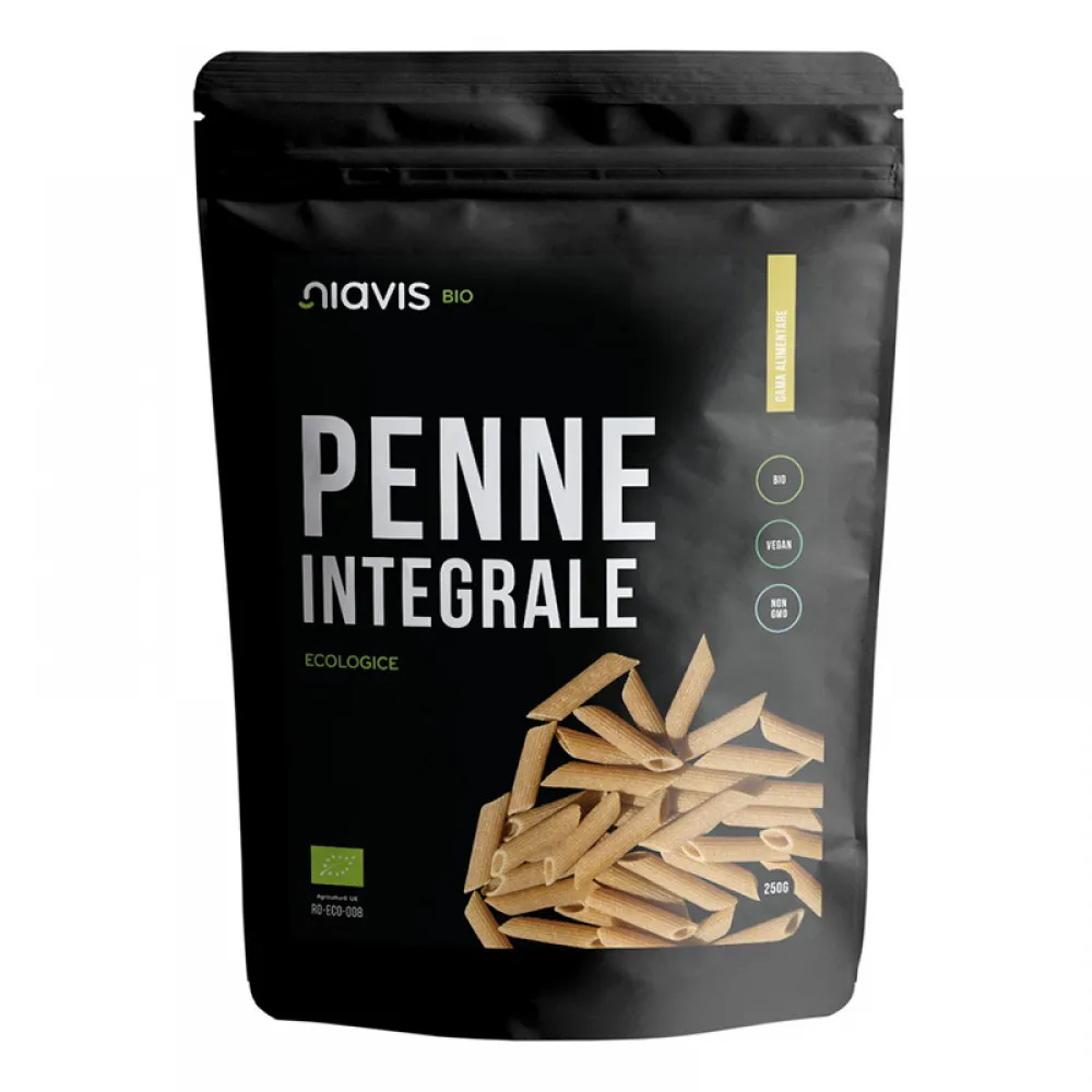 Penne integrale ecologice/BIO (250 grame), Niavis