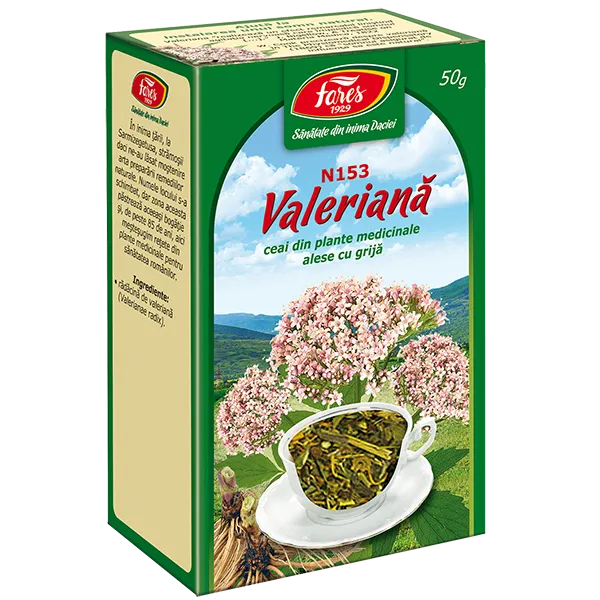 Ceai valeriana radacina x 50g (Fares)