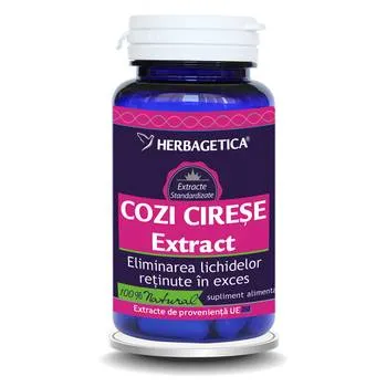 Cozi de Cirese Extract, 30 capsule, Herbagetica