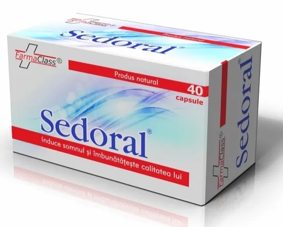 Sedoral, 40 capsule, FarmaClass