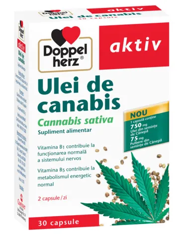 Ulei Canabis, 30capsule, Doppelherz