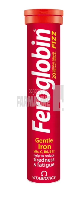 Ferroglobin Fizz 20 comprimate efervescente