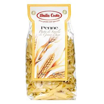 Paste din grau dur Penne, 250g, Dalla Costa