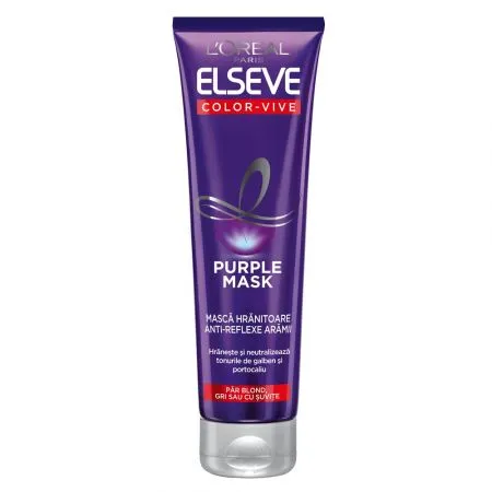 Masca de par Color Vive Purple, 150 ml, Elseve