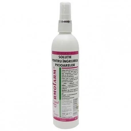 FARMEC DERMOFARM SOLUTIE PT INGRIJIREA PICIOARELOR 200ML