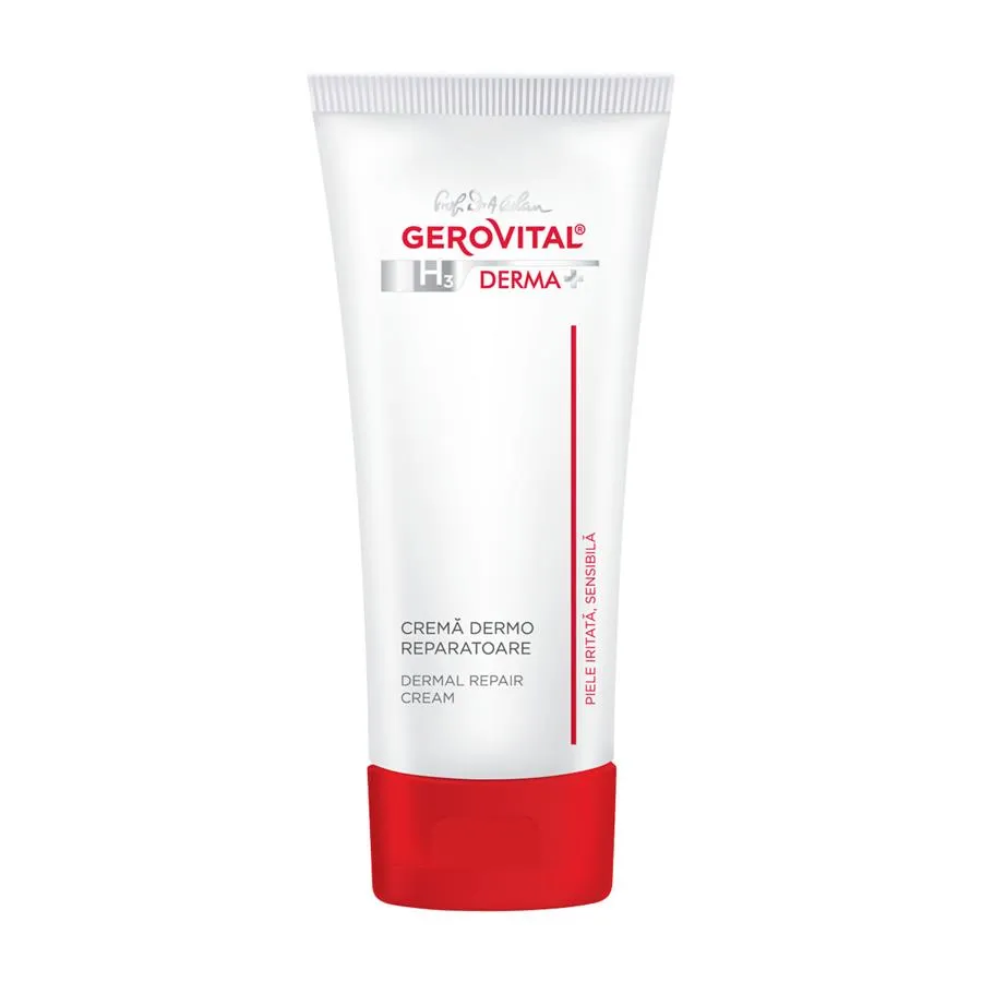 Crema dermoreparatoare H3 Derma+, 50 ml, Gerovital 384