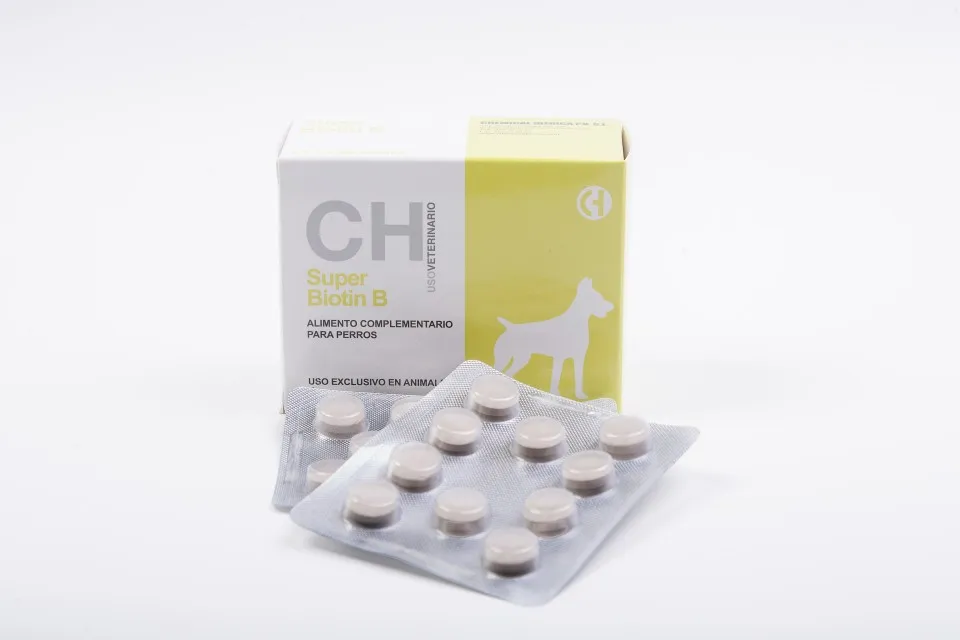 Super Biotin B - Supliment pentru piele si blana - 60 cpr.