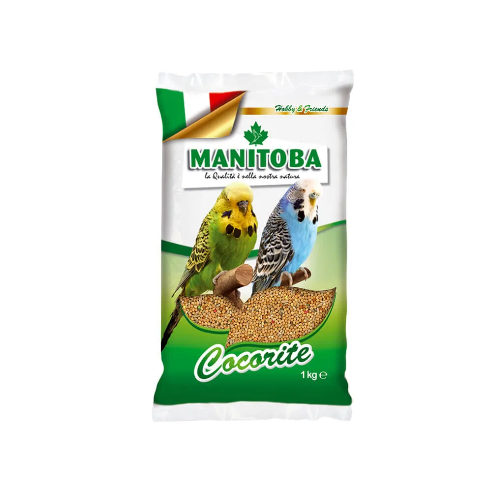 Manitoba Cocorite Biscuit - Hrana completa pentru papagali si perusi - 1kg
