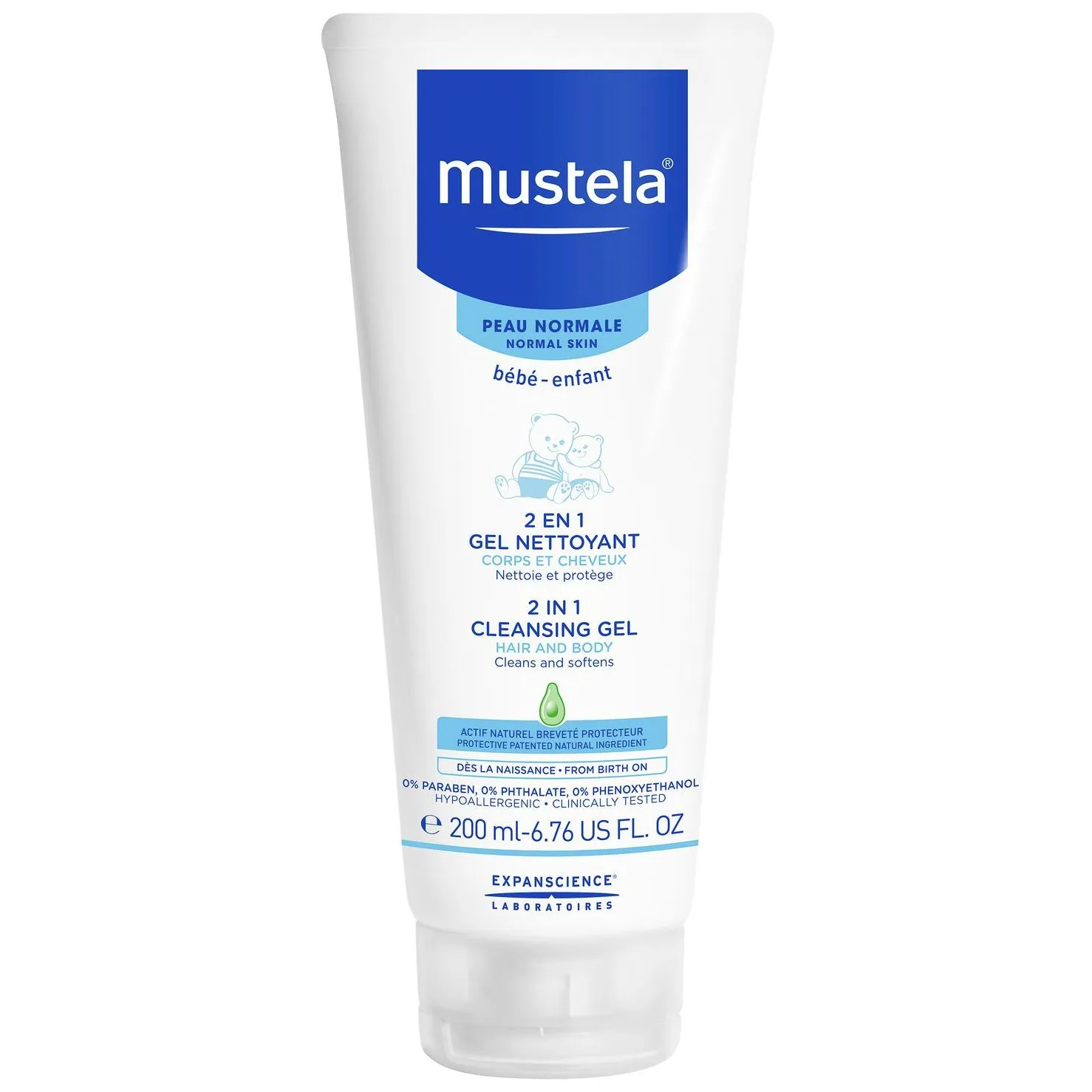 Gel de curatare pentru piele atopica Stelatopia, 200 ml, Mustela