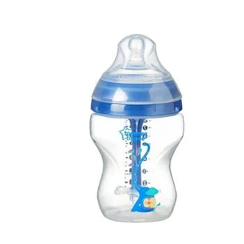 Biberon Advanced anti-colici cu sistem de ventilatie Albastru, 260ml, Tommee Tippee