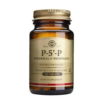 P-5-P Pyridoxal-5-Phosphate 50mg, 50 tablete, Solgar