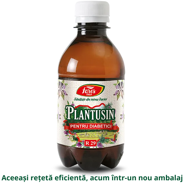 Sirop Plantusin pentru diabetici x 250ml