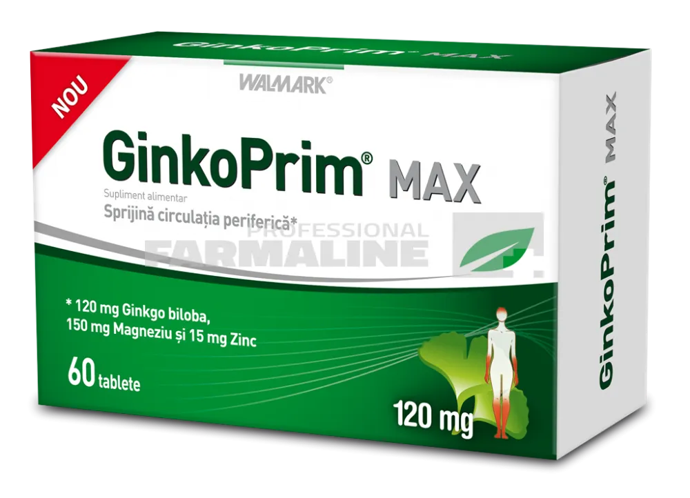 GinkoPrim Max 120 mg 60 tablete