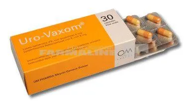 URO - VAXOM X 30 CAPS. 6mg OM PHARMA S.A.