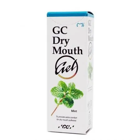 Gel cu aroma de menta pentru gura uscata, 35 ml, GC