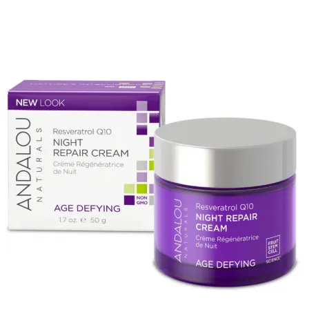 ANDALOU Resveratrol Q10 Night Repair Crema 50g