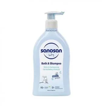 Sampon si spumant cu dispenser Baby, 200ml, Sanosan