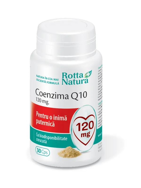 Coenzima Q10 120mg 30 capsule  - Rotta Natura