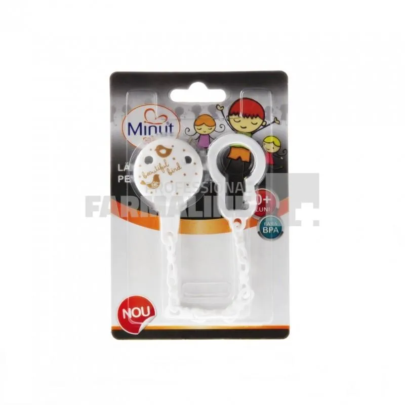 Minut Baby Lantisor suzeta 0+ luni(MIN2018014)