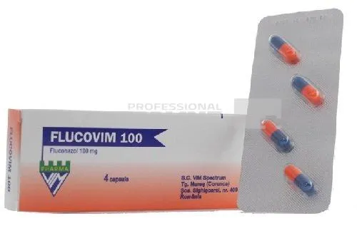 FLUCOVIM 100 x 4 CAPS. 100mg VIM SPECTRUM SRL