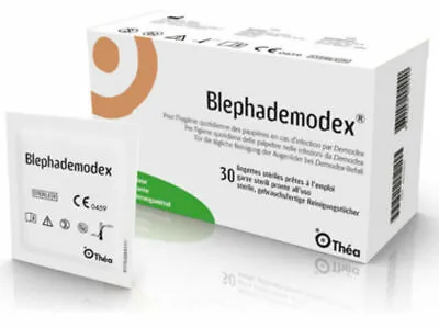 Servetele sterile pentru igiena pleoapelor Blephademodex, 30 bucati, Thea