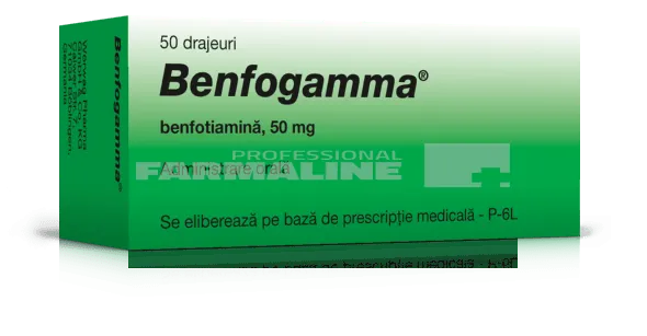 BENFOGAMMA x 50 DRAJ. 50mg WORWAG PHARMA GMBH &