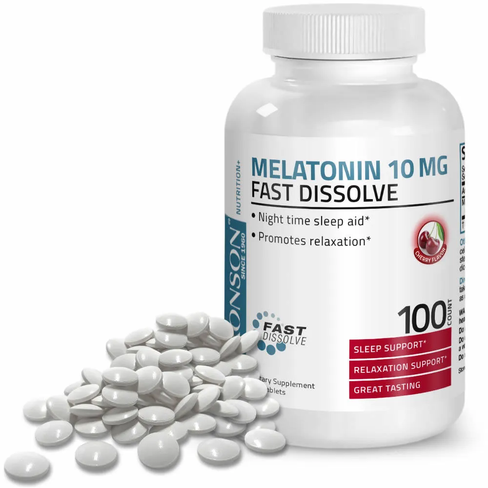 Melatonina 10 mg x 100 capsule (Bronson)