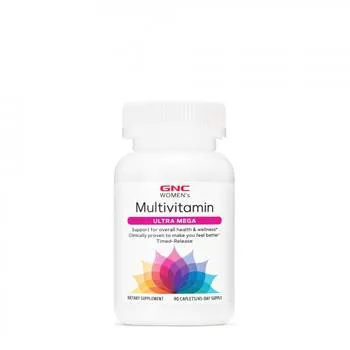 Multivitamine pentru femei Ultra Mega, 90 capsule, GNC