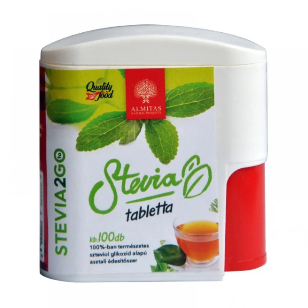 Stevia indulcitor natural (100 comprimate), Almitas Natural Product