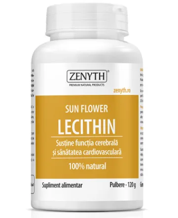 Lecitina Sun Flower 120gr pulbere (Zenyth)