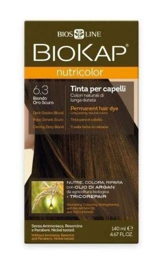 NUTRICOLOR NB00630 VOPSEA PAR 6.3 DARK GOLDEN BLOND 140ML