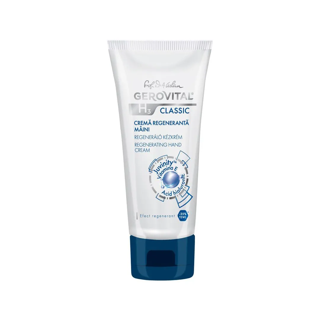 Crema Regeneranta pentru Maini, Gerovital H3 Classic, 100 ml