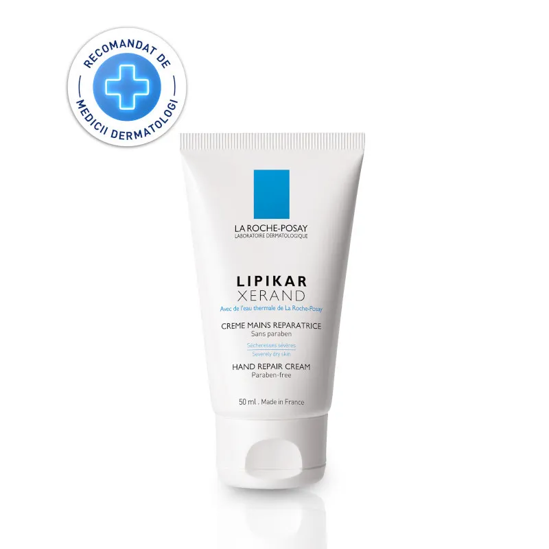 LA ROCHE POSAY LIPIKAR XERAND CREMA REPARATOARE PENTRU MAINI FOARTE USCATE 50ML