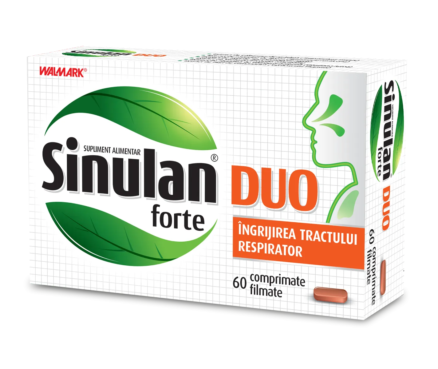 Sinulan Forte Duo , 60 tablete, Walmark