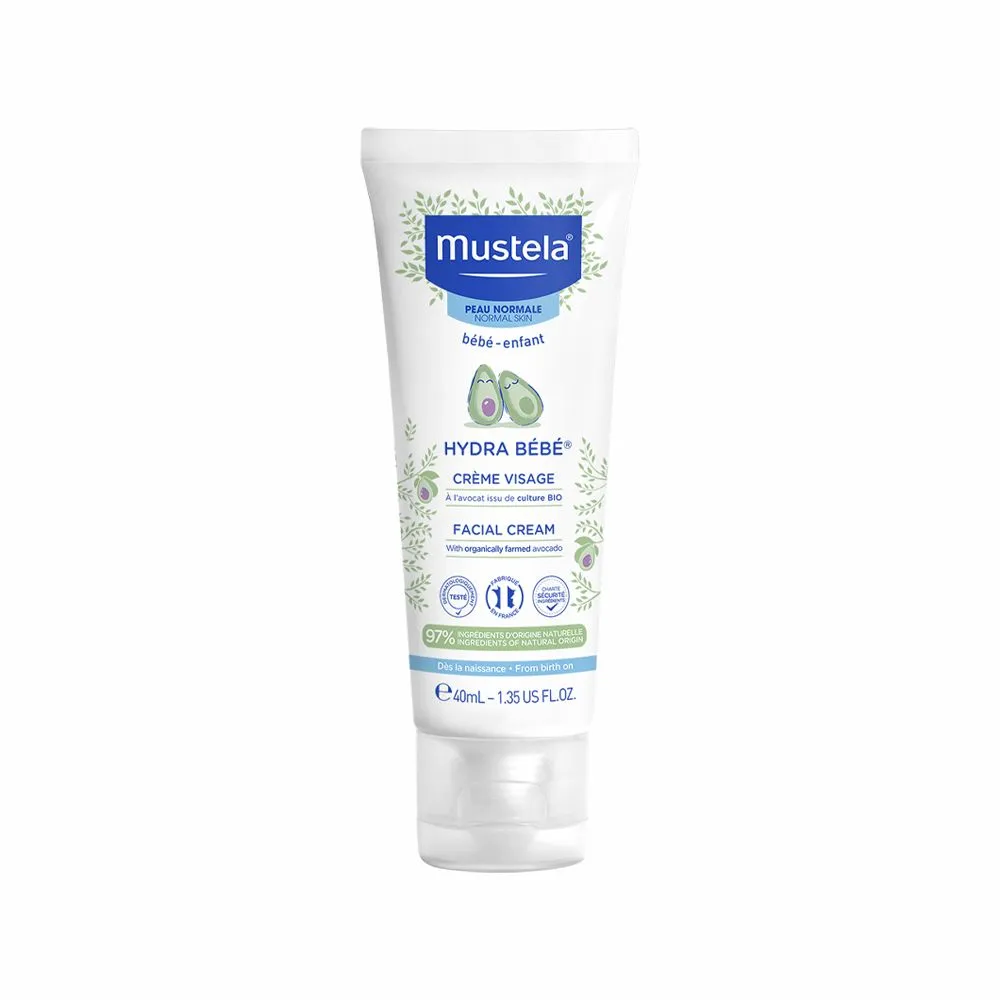 Hydra Bebe crema hidratanta de fata, 40 ml, Mustela