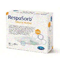 HARTMANN RESPOSORB SILICONE BORDER 17.5 X 17.5CM X 10 BUC