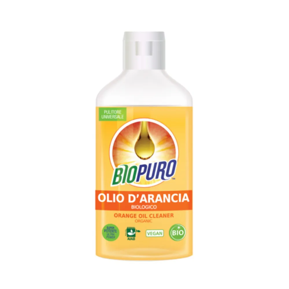 Detergent hipoalergen concentrat cu ulei de portocale bio (250 ml), Biopuro